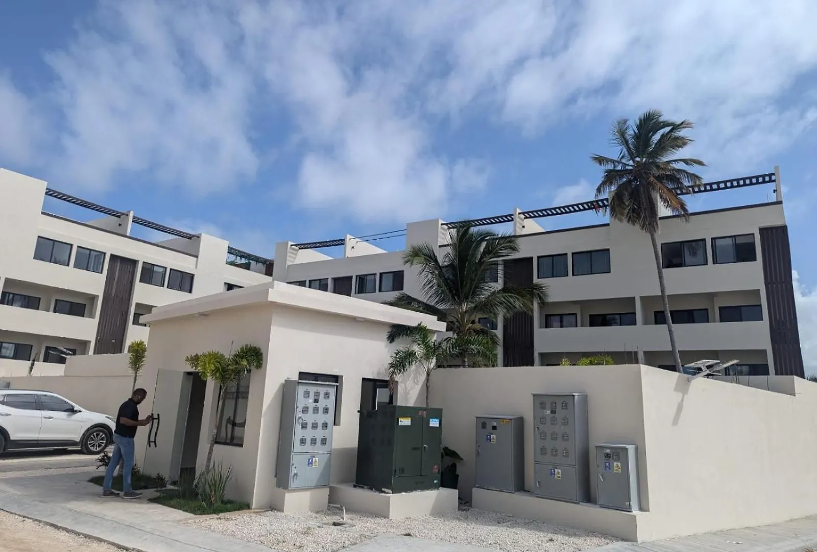 公寓 A Solo 13 Minutos Caminando A Playa, 2 Niveles De Apartamento 1 Habitacion Con Jacuzzy Privado 蓬塔卡纳